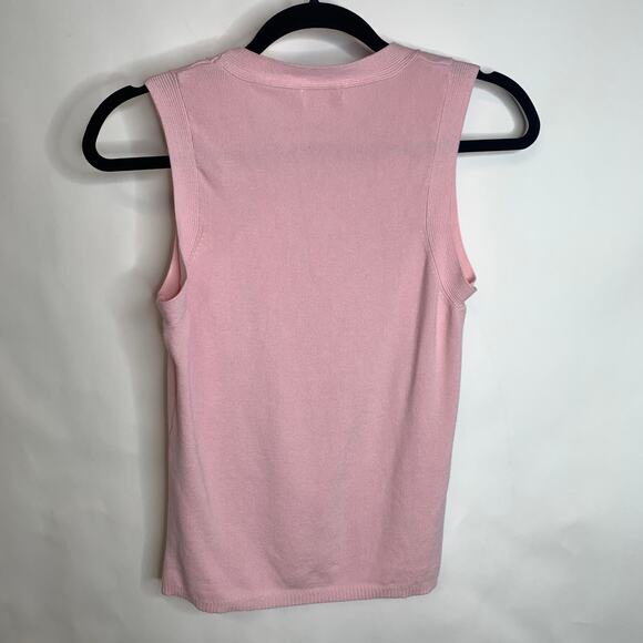 Charter Club Pale Pink Sweater Shell Sz Small Petite - Picture 2 of 3